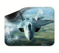 Mini Mouse Mat 24x16 inch, Mouse Mat Sky Airplane, Thick Anti-slip Rubber Base Waterproo Mousepad, Small Gaming Desk Mat, Keyboard Mat, Improved Precision and Speed,Home Travel,Gifts for Women t0s-509