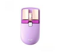 mini Mouse Wireless Dual-mode Bluetooth Charging Sleep Power Saving High Configuration Ergonomic Pc Setup Laptop,Purple