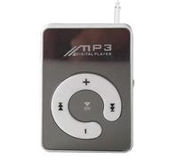 Mini MP3 Player - 6 Colours with Clip | Supports 8GB TF Card | USB Cable and Earphones Included | Portable Rechargeable Music Player for Running, Gym, Travel, Ultra-Compact Design 4.3 x 2.9 cm