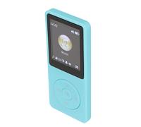 Mini Mp3 Player, MP4 Player Portable Mp3 Player Portable Mp3 Player Support Small Memory Card Ultra Thin 1.8 Inch LCD Media Music Player with Accessories for Students (Blue)