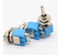 Mini MTS-102 3-Pin SPDT ON-ON 6A 125VAC Miniature Toggle Switches 5Pcs