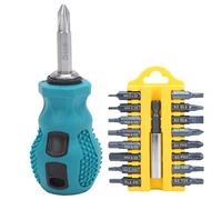 Mini Multifunctional Screwdriver Bit Set, 20pcs Portable Vanadium Steel Repair Tools - Universal Flexible Shaft, Ergonomic Non - Slip Handle, Compact for Precise Work