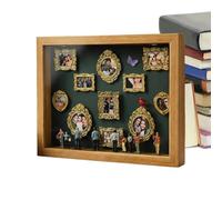 Mini Museum, DIY Figures to Build Yourself with Lighting for Memory Decoration as a Complete Set - DIY Photo Family Memory Frame for Him and Him Adults Loving Family Friends and Man