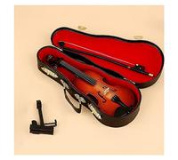 Mini Musical Instrument Model Mini Violin Miniature Wooden Violin Musical Instruments Model For Collection Ornaments (Color : 23cm)