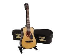 Mini musical instrument models Mini Instrument Pickguard Folk Guitar Model Ornaments Miniature Musical Instrument Creative Gifts(F17CM)