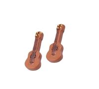 Mini musical instrument models Miniature Simulation Violin Guitar Musical Instrument Model Decoration Accessories(B)