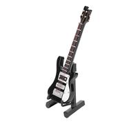 Mini musical instrument models Miniature Wooden Simulation Electric Guitar Model Musical Instrument Ornaments Creative Gifts For Music Lover