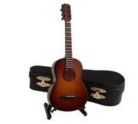 Mini musical instrument models Musical Instrument Classical Guitar Model Ornaments Miniature Musical Instrument Creative Gifts(F25)