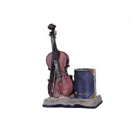 Mini musical instrument models Violin Instrument Model Ornaments Office Study Decorations Creative Pen Holder Ornaments