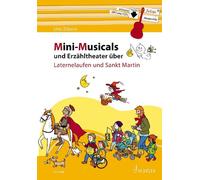 Mini-Musicals und Erzhltheater ber Laternelaufen und Sankt Martin guitar Textb