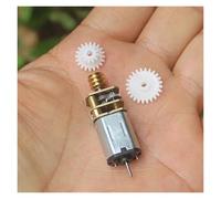 Mini N20 Full Metal Gearbox Gear Motor Dual shaft with Worm Gear Set DC 1.5V-6V 3.7V 76RPM Slow