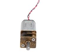 Mini N20 Gear Motor with DC 5V Power, Full Metal Gearbox for DIY Chainsaw Adapter Conversions