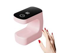 Mini Nail Lamp - ABS Gel Nail Polish | 2.36in USB Timer Light With 30s 60s Fast | Compact UV LED Lamp Dries Gel Polish Quickly Ideal For Home Salon Trip Manicure Use