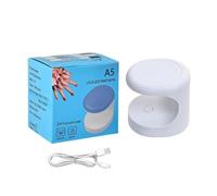 Mini Nail Lamp Rechargeable with Timer Cordless Portable LED Light For Fast Curing For Home Gel Use Polish,Easy DIY,Begin to