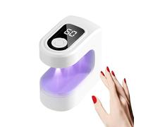 Mini Nail UV Lamp - Compact Portable Curing Device Design, Fast Drying LED Light System, Rechargeable Power Support Structure, Simple User Friendly | Travel Or Personal Grooming Use During