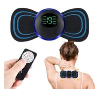 Mini Neck and Neck Massager with Remote Control, Stimulator for Neck, Back and Other Body Parts Pain Relief