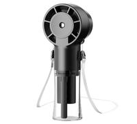 Mini Neckband Fan - Handheld USB Spray Misting Fan | 12000rpm High-Speed Portable 1200mAh Battery | Silent Motor 4-10hrs Working Time | Ideal For Outdoor Sports Travel