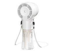 Mini Neckband Fan - Handheld USB Spray Misting Fan | 12000rpm High-Speed Portable 1200mAh Battery | Silent Motor 4-10hrs Working Time | Ideal For Outdoor Sports Travel