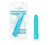 Mini Neon Multi-Speed Vibe 4.5 Inches - Blue