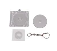 Mini NFC Functional CD Disc Case Key Chain Peripheral Commemorative Album Key Holder For DIY Backpack Pendant