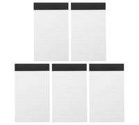Mini Note Pads and Self-stick Feature with Grid Paper 5pcs Easy Writing Experience on White Paper, for Home or Carrying in Backpack, for Architects and Women