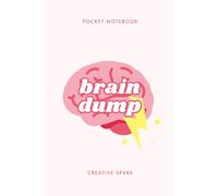 Mini Notebook Brain Dump: 100 Lined Pages, Cute Mini Notebook, Pink Journal, Small Memo Notepad, 4 x 6 inch