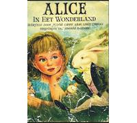 Mini Notebook/Journal; 100 Pages with Vintage Art Cover; A6 (4x6"); White Premium Plain Paper: Alice in Wonderland Theme 2 (Art In My Pocket)