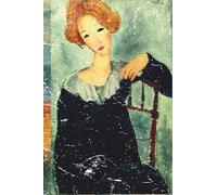 Mini Notebook/Journal with Art Cover; A6, 100 Pages; Modigliani Design 2 Art Cover: White Ruled Paper (Art In My Pocket)