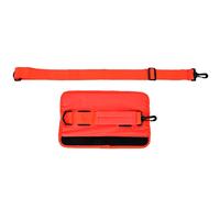 Mini Nylon Golf Club Carrier Bag, Portable Golf Training Case with Adjustable Shoulder Strap, Holds 3-5 Clubs, Lightweight Scratch - Resistant Holder for Practice and (Red)