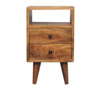 Mini Oak-ish Classic Open Bedside Table