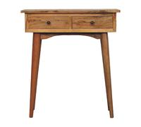 Mini Oak-ish Hallway Console Table