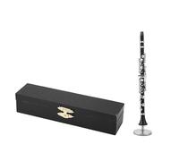 Mini Oboe Clarinet Model Musical Instrument Desktop Ornaments Display Home Decoration(A2)