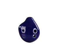 Mini Ocarina 1 Pack Colorful Ocarina 6 Hole Soprano C Ceramic Mini Ocarina(Color:1)