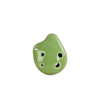 Mini Ocarina 1 Pack Colorful Ocarina 6 Hole Soprano C Ceramic Mini Ocarina(Color:2)