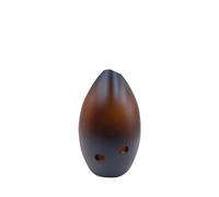 Mini Ocarina 10-hole ocarina professional performance level F key white handsome dual-chamber professional level xun for beginners