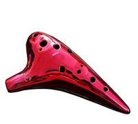 Mini Ocarina 12-hole alto C key ocarina professional ac entry flute beginner wind instrument(2)
