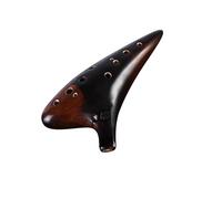 Mini Ocarina 12-hole alto C-key ocarina twelve-hole AC smoked professional performance grade