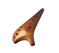 Mini Ocarina 12 Hole Alto G Key Ocarina Smoked Craft Ocarina Professional Playing Flute Instrument