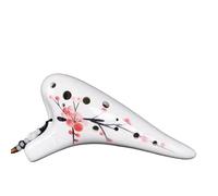 Mini Ocarina 12 Hole Ocarina Alto C Ocarina Instrument Ocarina of Time Professional Musical Instruments Provide Accessories(Color:7)