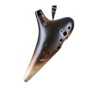 Mini Ocarina 12-hole plain-fired professional playing af ocarina 12-hole alto F key twelve-hole pottery xun instrument