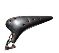 Mini Ocarina 12 Hole Professional Musical Instruments Offers Accessories Ocarina(Color:3)