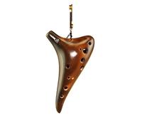 Mini Ocarina 12-hole professional ocarina brown blue broken porcelain ocarina beginner ocarina black pottery firing