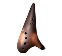Mini Ocarina 12-hole professional ocarina instrument in A-F key purple sand style 12-hole ocarina