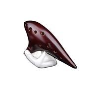 Mini Ocarina 12-hole rice smoked red/blue alto C AC student entry level professional level(1)