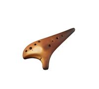 Mini Ocarina 12-hole smoke welded ocarina alto G key ocarina beginner teaching ocarina 12-hole sound quality ocarina with bag