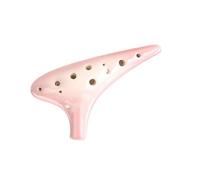 Mini Ocarina 12 Hole Soprano C Major Pink Ocarina
