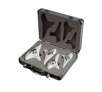 Mini Ocarina 4 Piece 12 Hole Ocarina Professional Instruments Offers Legendary Ceramic Ocarina Accessories(Color:2)