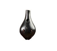 Mini Ocarina 6-hole alto C key ocarina black pottery classical musical instrument professional 6-hole alto ocarina