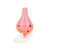 Mini Ocarina 6-hole ocarina alto C key long mouth beginner adult instrument 6-hole long mouth pink