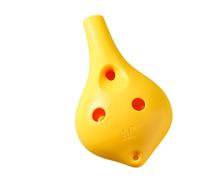Mini Ocarina 6-hole ocarina for beginners with plastic accessories for students to play the instrument alto C(4)